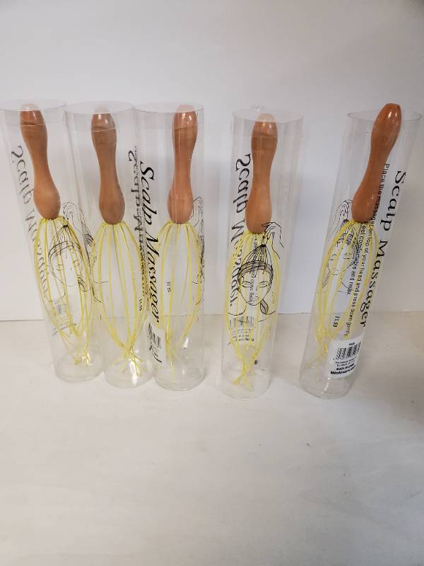 lot 1105 image: Lot of 5 Scalp Massager