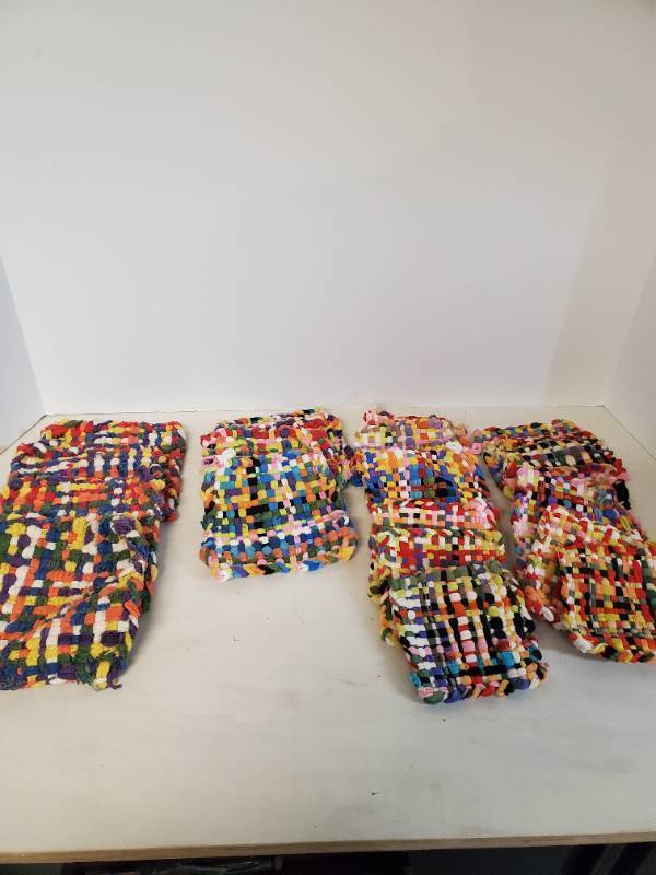 lot 1106 image: Lot of Knitted Coasters