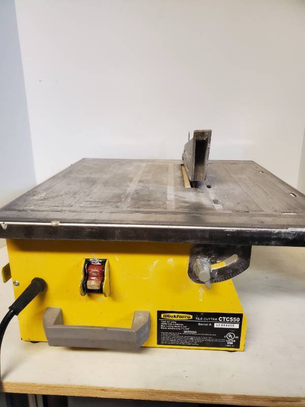 lot 1192 image: Workforce Tile Cutter