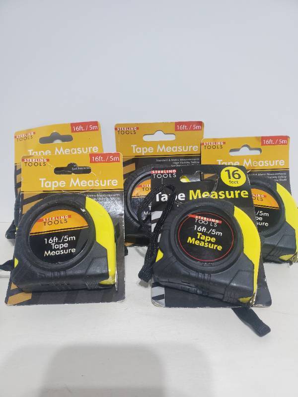 lot 1399 image: Lot of 5. Tape Measure