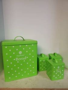 lot 1839 image: New Haus Roland Bread Box Set