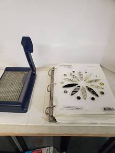 lot 1848 image: Stamp Lot and Paper Cutter