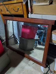 lot 1887 image: Large Mirror