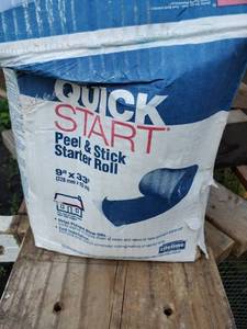 lot 1889 image: Open Box of Quickstart Peel and Stuck Starter Roll