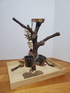 lot 1816 image: Pet Bird Play Roost