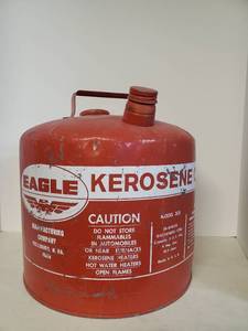 lot 1696 image: Vintage Eagle Kerosene Can