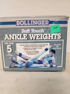 lot 1704 image: Pair of New Old Stock Ankle Weights