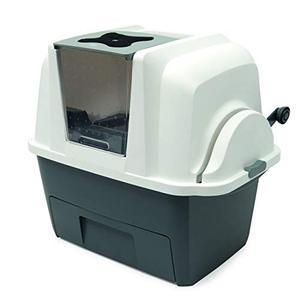 lot 29829 image: Catit Smartsift Cat Litter Box, Automatic Sifting Cat Pan