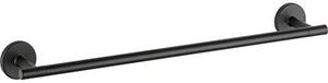lot 29836 image: Delta Faucet 75918-BL Trinsic Towel Bar, 18 inch, Matte Black