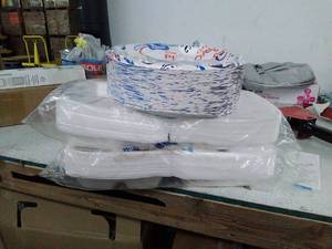 lot 29854 image: Disposable Goods Bundle (3pcs)  (See photos)  (SOLD AS IS)