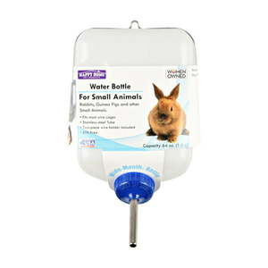 lot 29917 image: Happy Home Pet Products Small Animal Water Bottle 64 oz.