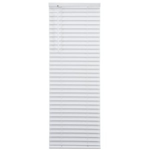 lot 30309 image: Better Homes & Gardens 2-inch Cordless Faux Wood Blinds, White