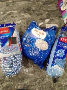 lot 30365 image: Bundle of Misc Mop Refills (3pcs)  (See photos)  (SOLD AS IS)