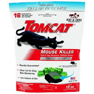 lot 30369 image: Tomcat Mouse Killer - Refillable Station 1 Station with 16 Baits