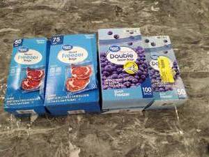 lot 30385 image: Storage Bags Bundle (4pcs)  (See photos)  (SOLD AS IS)