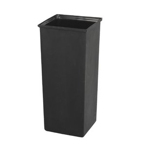 lot 30392 image: Safco Products 9668 Plastic Liner for 21-Gallon Waste Receptacles, Black