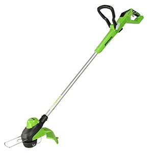 lot 30393 image: Greenworks 24V 13 Brushless Cordless String Trimmer, Tool Only