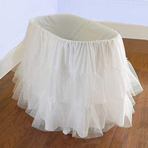 lot 31160 image: Babydoll Bedding Bassinet Petticoat  (16 x 32)   (Factory glued shut)