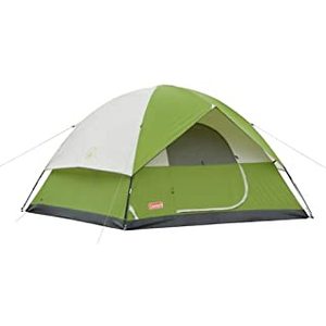 lot 31164 image: Coleman� 6-Person Sundome� Dome Camping Tent, 1 Room, Green