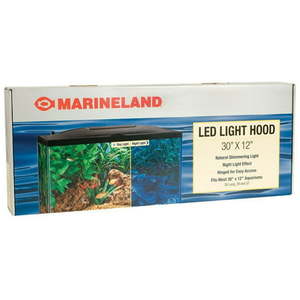 lot 31175 image: Marineland LED Light Hood for Aquariums Day & Night Light  (30 x 12)