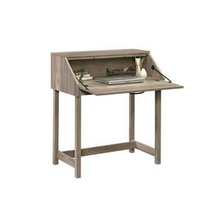 lot 31206 image: Better Homes & Gardens Modern Farmhouse Secretary Desk, Rustic Gray Finish