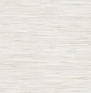 lot 31728 image: NuWallpaper NU2875 Cream Grassweave Peel & Stick Wallpaper, Neutral