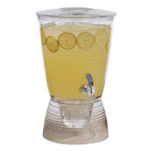 lot 31739 image: CreativeWare 2.5-Gallon Bark Beverage Dispenser