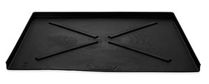 lot 31743 image: Camco 20.5-Inches x 24-Inches Dishwasher Drain Pan, Black  (20602)