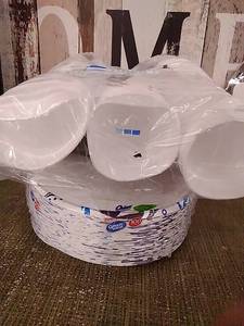 lot 54487 image: Cups and Plates Lot  (3pcs)  (See photos)  (SOLD AS IS)