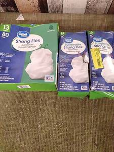 lot 54493 image: Trash Bags Lot  (3pcs)  (See photos)  (SOLD AS IS)