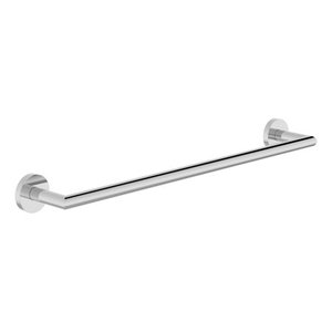 lot 54499 image: Identity 18 Wall-Mounted Towel Bar, Polished Chrome
