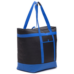 lot 54515 image: XXX-Large Insulated Cooler Tote, Blue and Black