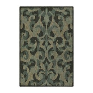 lot 31917 image: Superior Aldaine IndoorOutdoor Collection, 3mm Pile Height with Jute Backing, Anti-Static, Water-Repellent Area Rug
