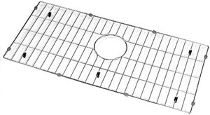 lot 31922 image: Houzer BG-4600 Wirecraft Bottom Grid Kitchen Sink, 13.63-Inch