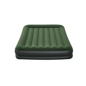 lot 45923 image: Ozark Trail Tritech Air Mattress Queen 14�� with In & Out Pump Included and Antimicrobial Coating