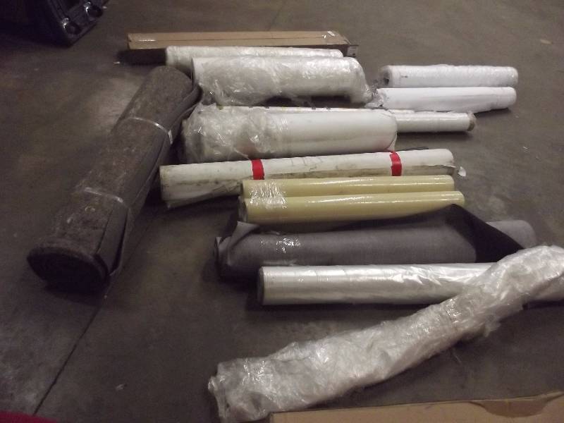 lot 892 image: Rolled Goods Lot