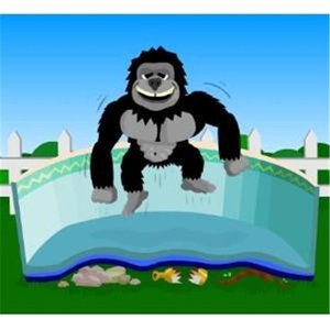 lot 3432 image: Blue Wave NL122 18 Round Gorilla Bottom Floor Padding