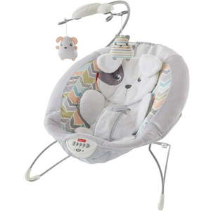 lot 3444 image: Fisher-Price Sweet Snugapuppy Dreams Deluxe Bouncer Snugapuppy FFP