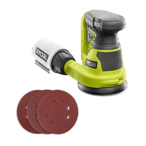 lot 2468 image: RYOBI 18V ONE Lithium-Ion Cordless 5-inch Random Orbit Sander (Tool-Only)