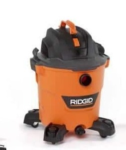 lot 3344 image: RIDGID 12 Gal 5.0-Peak HP NXT WetDry Shop Vacuum wFilter, Hose & Accessories