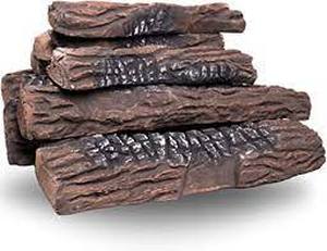 lot 3399 image: NaturalGlo Fake Fireplace Logs