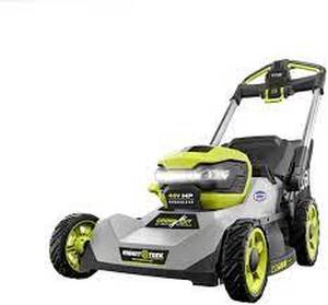 lot 5693 image: Ryobi 40V Brushless 21 Cordless Lawn Mower With 2 Batteries And Charger