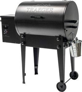 lot 5695 image: Traeger Grills - Tailgater 20 Wood Pellet Grill - Black - Retail $529.95
