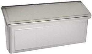 lot 5699 image: Venice Wall Mount Mailbox Stainless Steel