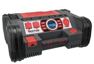lot 5700 image: Vector 1200 Amp Jump StarterPortable Power Station with Inverter