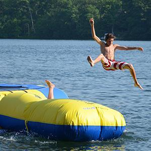 lot 2495 image: Launch Zone Rave Sport Water Launch Pad