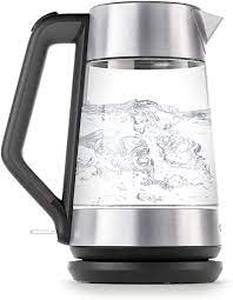 lot 3431 image: OXO Clarity Cordless Glass Electric Kettle