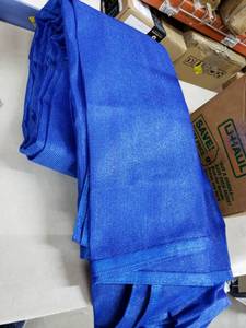 lot 2581 image: Blue Tarp 18 x 18