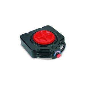 lot 3520 image: Airgas Safety 15 Quart Drainmaster Drain Pan, Red, Black, 16 x 18