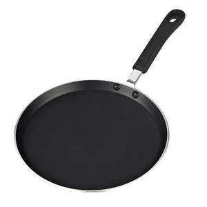 lot 3597 image: Cook N Home 10.25 in26 cm Nonstick Heavy Gauge Crepe Pan Black